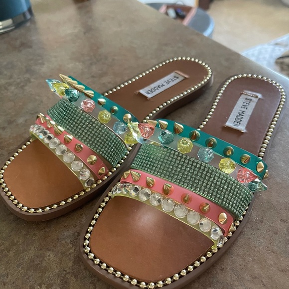 Steve Madden Leandra Multi Sandles 